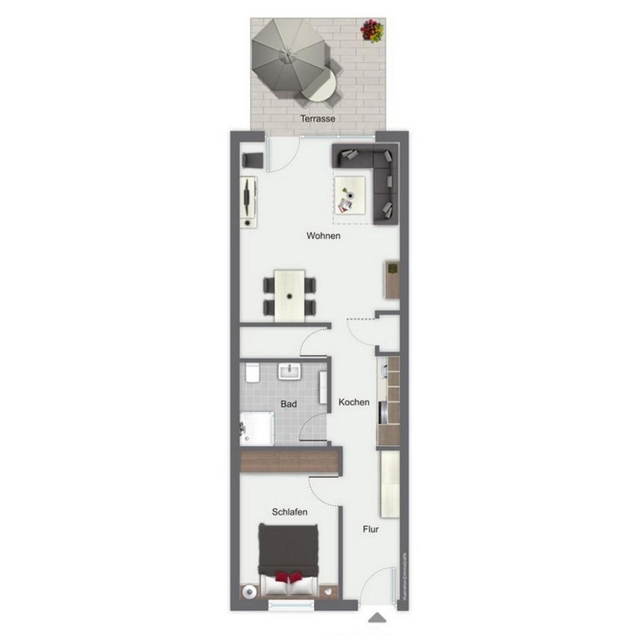 בולטנהאגן Papillon Wohnung 18-3 מראה חיצוני תמונה